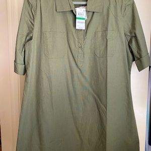 Karen Scott Linen Dress Large